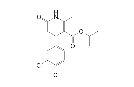 3-pyridinecarboxylic acid, 4-(3,4-dichlorophenyl)-1,4,5,6-tetrahydro-2-methyl-6-oxo-, 1-methylethyl ester