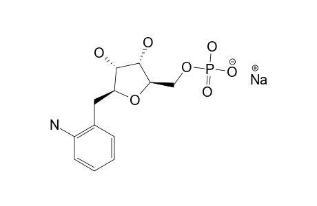 1-BETA-(2-AMINOBENZYL)-1-DEOXY-D-RIBOFURANOSIDE-MONOPHOSPHATE