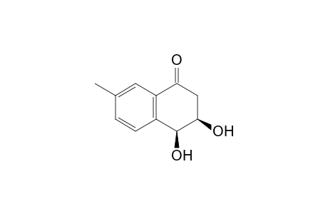 (3R*,4S*)-3,4-Dihydroxy-7-methyl-3,4-dihydro-1(2H)-naphthalenone