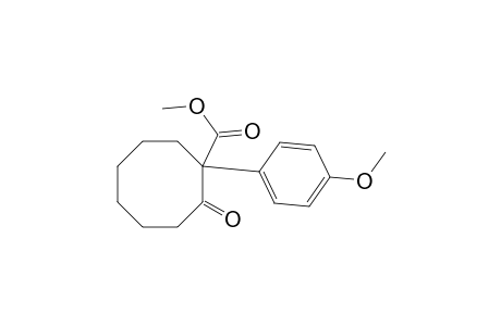 Cyclooctanecarboxylic acid, 1-(4-methoxyphenyl)-2-oxo-, methyl ester