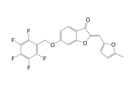 3(2H)-benzofuranone, 2-[(5-methyl-2-furanyl)methylene]-6-[(2,3,4,5,6-pentafluorophenyl)methoxy]-, (2Z)-