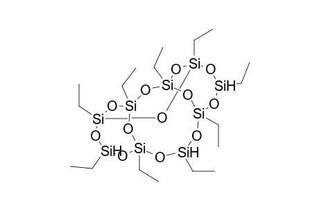 1,3,5,7,9,11,13,15,17-Nonaethyltetracyclo[9.5.1.1(3,9).3(5,1)5]nonasiloxane