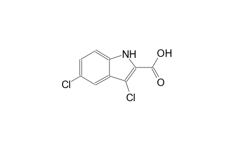 1H-indole-2-carboxylic acid, 3,5-dichloro-