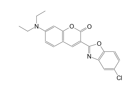 3-(5-chloro-1,3-benzoxazol-2-yl)-7-(diethylamino)-2H-chromen-2-one