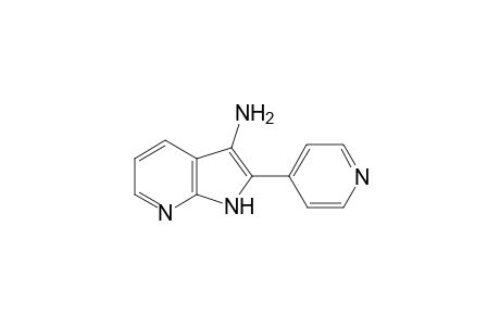 1H-Pyrrolo[2,3-b]pyridine, 3-amino-2-(4-pyridyl)-