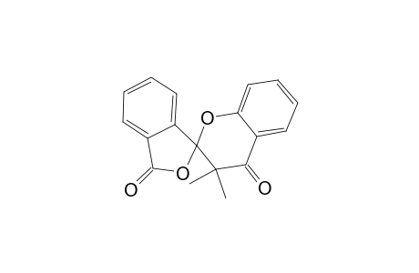 3,3-Dimethyl-3'H-spiro(chroman-2,1'-isobenzofuran)-3',4-dione