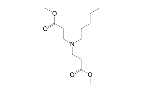 Methyl 3-[(3-methoxy-3-oxopropyl)(pentyl)amino]propanoate