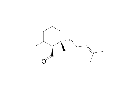 2-Cyclohexene-1-carboxaldehyde, 2,6-dimethyl-6-(4-methyl-3-pentenyl)-, trans-(.+-.)-