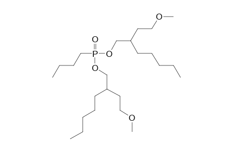 Butylphosphonic acid, di[2-(2-methoxyethyl)heptyl] ester