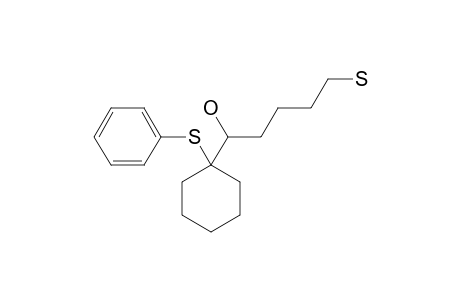 5-HYDROXY-5-[1'-(PHENYLSULFANYL)-CYCLOHEXYL]-1-SULFANYLPENTANE