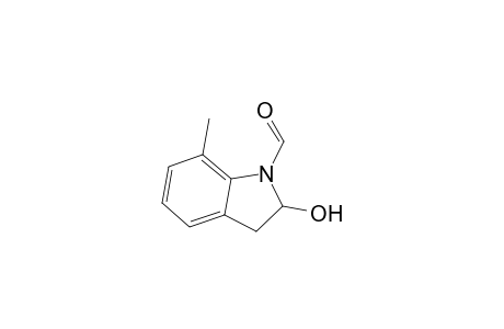 1-Indolinecarboxaldehyde, 2-hydroxy-7-methyl-