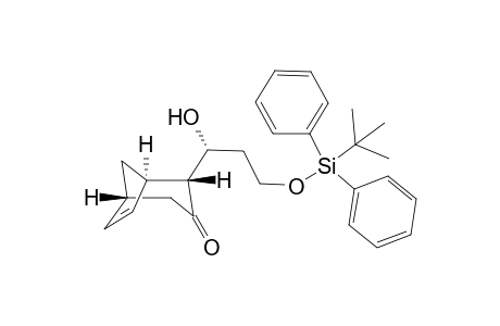 (1R,2R,5R)-2-((R)-3-(tert-Butyldiphenylsiloxy)-1-hydroxypropyl)bicyclo[3.2.1]oct-6-en-3-one