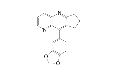 6-(3,4-Methylenedioxyphenyl)cyclopenta[b][1,5]naphthridine