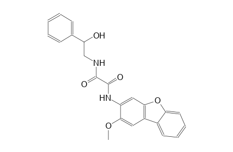 ethanediamide, N~1~-(2-hydroxy-2-phenylethyl)-N~2~-(2-methoxydibenzo[b,d]furan-3-yl)-