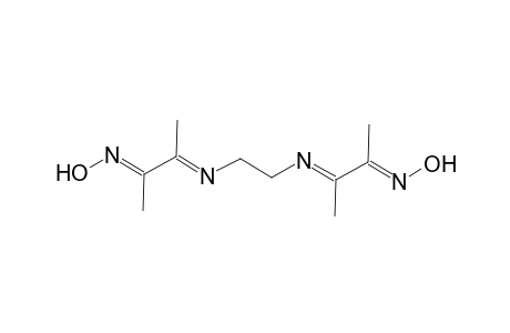 2-Butanone, 3,3'-(1,2-ethanediyldinitrilo)bis-, dioxime