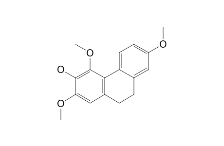 3-Hydroxy-2,4,7-trimethoxy-9,10-dihydrophenanthrene
