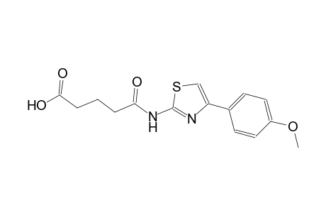 5-{[4-(4-methoxyphenyl)-1,3-thiazol-2-yl]amino}-5-oxopentanoic acid