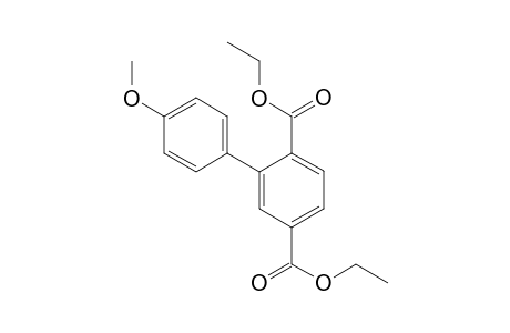 4'-methoxy-biphenyl-2,5-dicarboxylic acid diethyl ester