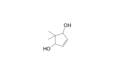 (1R*,4S*)-5,5-Dimethyl-2-cyclopentene-1,4-diol