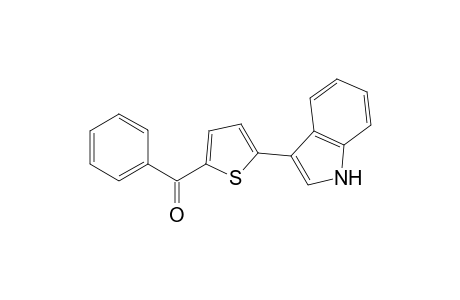 [5-(1H-Indol-3-yl)thien-2-yl)](phenyl)methanone