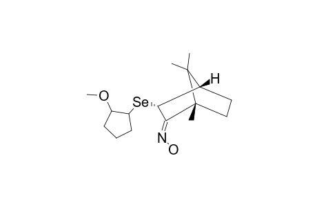 [(1R)-2-OXIMO-ENDO-3-BORNYL]-(2-METHOXY-1-CYCLOPENTYL)-SELENIDE;MAJOR-ISOMER