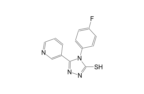 4-(4-fluorophenyl)-5-(3-pyridinyl)-4H-1,2,4-triazole-3-thiol