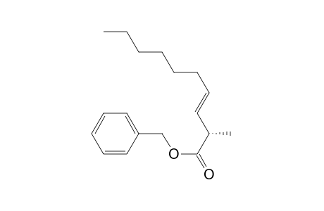 Benzyl (S,E)-2-methyldec-3-enoate