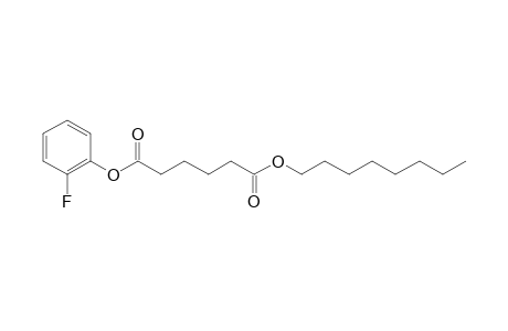 Adipic acid, 2-fluorophenyl octyl ester