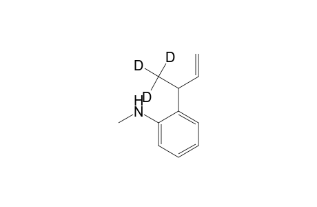 Benzenamine, N-methyl-2-[1-(methyl-D3)-2-propenyl]-