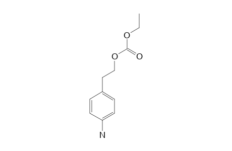 ETHYL-2-(4-AMINO)-PHENETHYL-CARBONATE
