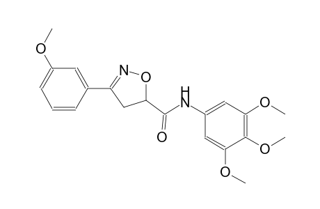 5-isoxazolecarboxamide, 4,5-dihydro-3-(3-methoxyphenyl)-N-(3,4,5-trimethoxyphenyl)-