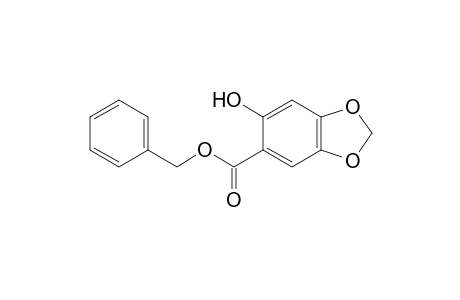 Benzyl 2-hydroxy-4,5-methylenedioxybenzoate