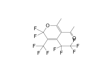 5-ACETYL-6-METHYL-2,2-DIFLUORO-3-TRIFLUOROMETHYL-4-PENTAFLUOROETHYL-2H-PYRAN