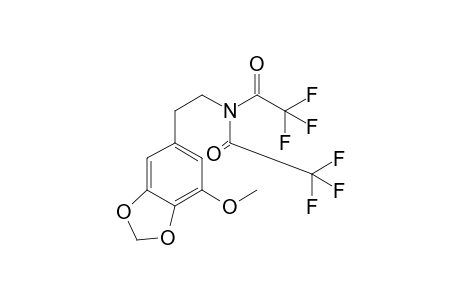 3-Methoxy-4,5-methylenedioxyphenethylamine 2TFA