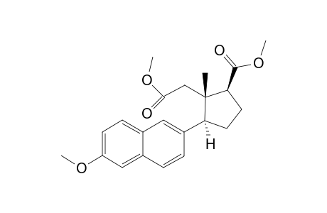 D-3-methoxy-9(11)-secoestra-1,3,5(10),6,8-pentaen-11,17.beta.-dioic acid dimethyl ester
