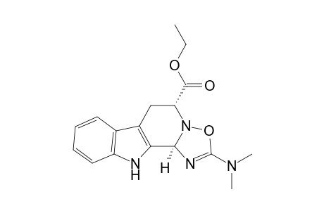 [1,2,4]Oxadiazolo[2',3':1,2]pyrido[3,4-b]indole-5-carboxylic acid, 2-(dimethylamino)-5,6,11,11b-tetrahydro-, ethyl ester, cis-