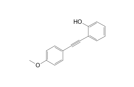 2-[2-(4-Methoxyphenyl)ethynyl]phenol