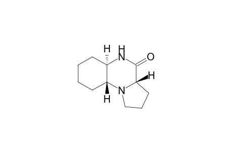 (3aS,5aR-trans,9aR)-dodecahydropyrrolo[1,2-a]quinoxalin-4(5H)-one