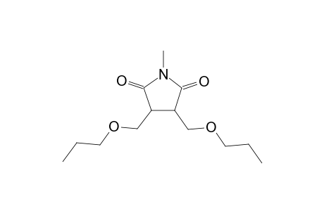 1-Methyl-3,4-bis(hydroxy-n-propylmethyl)succinimide