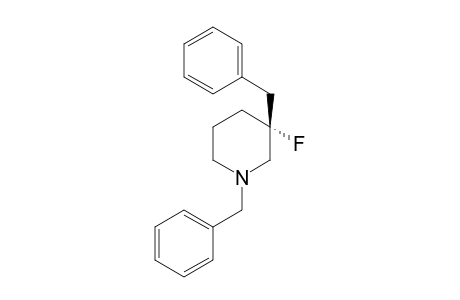 (R)-1,3-Dibenzyl-3-fluoropiperidine