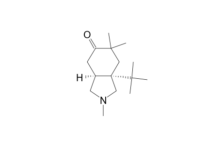 7a-t-Butyl-2,6,6-trimethyl-cis-perhydroisoindol-5-one