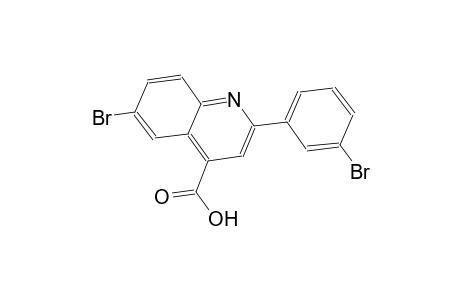 6-bromo-2-(3-bromophenyl)-4-quinolinecarboxylic acid