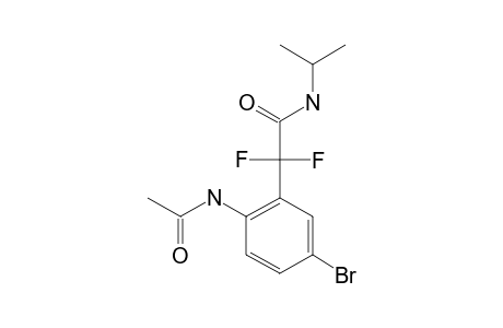 2-(2-ACETAMIDO-5-BROMOPHENYL)-2,2-DIFLUORO-N-ISOPROPYLACETAMIDE