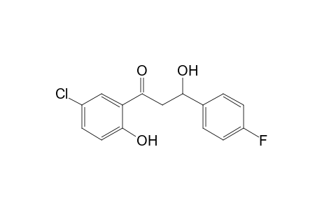 1-(5-Chloro-2-hydroxyphenyl)-3-(4-fluorophenyl)-3-hydroxypropan-1-one