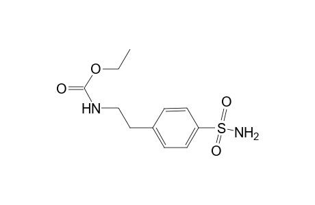 Carbamic acid, [2-[4-(aminosulfonyl)phenyl]ethyl]-, ethyl ester
