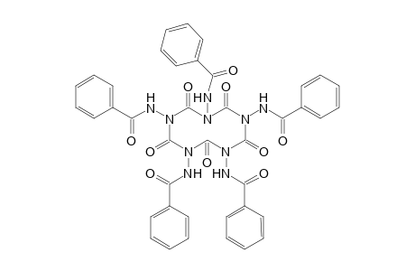 1,3,5,7,9-pentakis(Benzoylamino)-1,3,5,7,9-pentaaza-ycclodecane-2,4,6,8,10-pentone