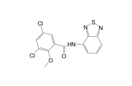 Benzamide, N-(2,1,3-benzothiadiazol-4-yl)-3,5-dichloro-2-methoxy-