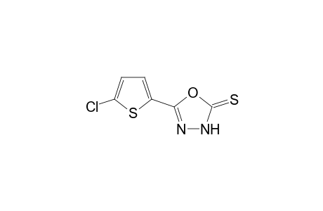 5-(5-Chloranylthiophen-2-yl)-3H-1,3,4-oxadiazole-2-thione