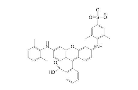 3-(2,6-Dimethylanilino)-9-(o-carboxyphenyl)-6-xanthylium-2',6'-dimethylanilinium-4'-sulfonate