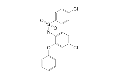 4-Chloro-N-(4-chloro-2-phenoxyphenyl)benzenesulfonamide